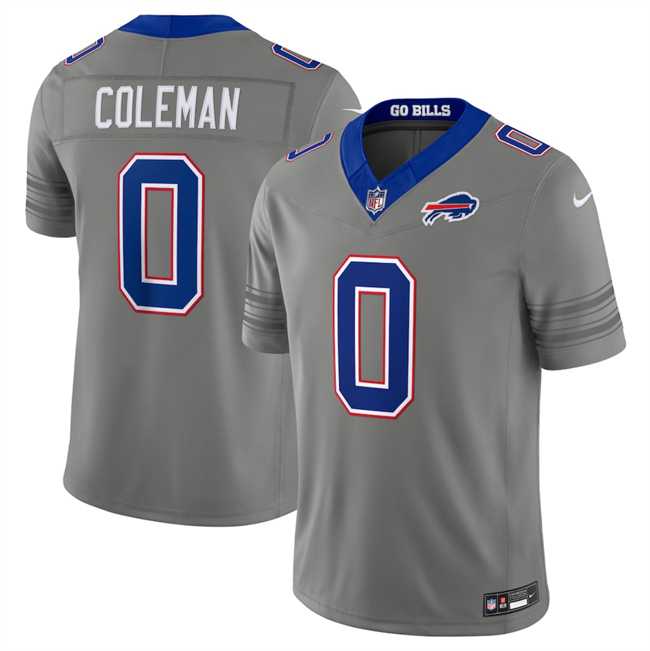 Men's Buffalo Bills #0 Keon Coleman Gray F.U.S.E. 2026 Nickel City Vapor Stitched Jersey Dzhi,We sell and wholesale Men's Buffalo Bills #0 Keon Coleman Gray F.U.S.E. 2026 Nickel City Vapor Stitched Jersey Dzhi on line form chian!