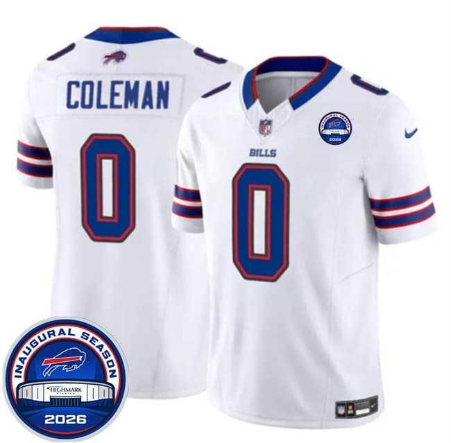Men's Buffalo Bills #0 Keon Coleman White F.U.S.E. 2026 Inaugural Season at Highmark Stadium Stitched Jersey Dzhi,We sell and wholesale Men's Buffalo Bills #0 Keon Coleman White F.U.S.E. 2026 Inaugural Season at Highmark Stadium Stitched Jersey Dzhi on line form chian!