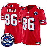 Men's Buffalo Bills #86 Dalton Kincaid Red F.U.S.E. 2026 Inaugural Season at Highmark Stadium Stitched Jersey Dzhi,baseball caps,new era cap wholesale,wholesale hats