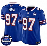 Men's Buffalo Bills #97 Joey Bosa Blue F.U.S.E. 2026 Inaugural Season at Highmark Stadium Stitched Jersey Dzhi,baseball caps,new era cap wholesale,wholesale hats