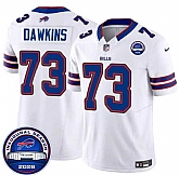 Men's Buffalo Bills #73 Dion Dawkins White F.U.S.E. 2026 Inaugural Season at Highmark Stadium Stitched Jersey Dzhi,baseball caps,new era cap wholesale,wholesale hats