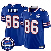Men's Buffalo Bills #86 Dalton Kincaid Blue F.U.S.E. 2026 Inaugural Season at Highmark Stadium Stitched Jersey Dzhi,baseball caps,new era cap wholesale,wholesale hats