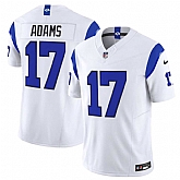 Men's Los Angeles Rams #17 Davante Adams White 2026 F.U.S.E. Vapor Limited Stitched Jersey Dzhi,baseball caps,new era cap wholesale,wholesale hats