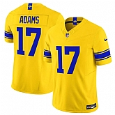 Men's Los Angeles Rams #17 Davante Adams Yellow 2026 F.U.S.E. Vapor Limited Stitched Jersey Dzhi,baseball caps,new era cap wholesale,wholesale hats