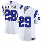 Men's Los Angeles Rams #29 Eric Dickerson White 2026 F.U.S.E. Vapor Limited Stitched Jersey Dzhi,baseball caps,new era cap wholesale,wholesale hats