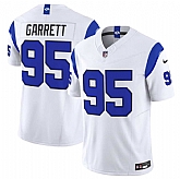 Men's Los Angeles Rams #95 Myles Garrett White 2026 F.U.S.E. Vapor Limited Stitched Jersey Dzhi,baseball caps,new era cap wholesale,wholesale hats