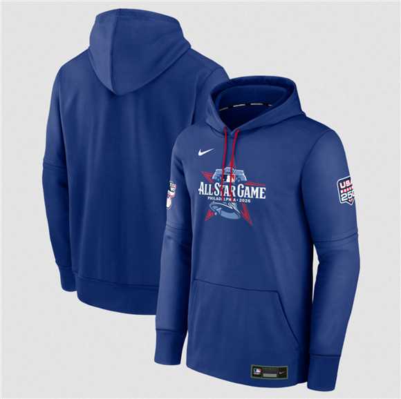 Men's American League Royal Collection 2026 All-Star Game USA 250 Therma-FIT Hoodie,We sell and wholesale Men's American League Royal Collection 2026 All-Star Game USA 250 Therma-FIT Hoodie on line form chian!