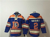 Men's Denver Broncos #2 Pat Surtain II Orange Ageless Must-Have Lace-Up Pullover Hoodie,baseball caps,new era cap wholesale,wholesale hats