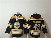 Men's Pittsburgh Steelers #43 Troy Polamalu Black Ageless Must-Have Lace-Up Pullover Hoodie,baseball caps,new era cap wholesale,wholesale hats