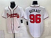 Men's Atlanta Braves #96 OutKast White Cool Base Stitched Jersey,baseball caps,new era cap wholesale,wholesale hats