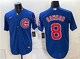 Men's Chicago Cubs #8 Andre Dawson Royal Stitched Jersey,baseball caps,new era cap wholesale,wholesale hats