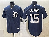 Men's Detroit Tigers #15 Max Clark Navy 2026 Cool Base Stitched Jersey,baseball caps,new era cap wholesale,wholesale hats
