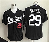 Men's Los Angeles Dodgers #29 Tarik Skubal Black 2026 Cool Base Stitched Jersey,baseball caps,new era cap wholesale,wholesale hats