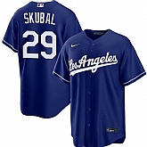 Men's Los Angeles Dodgers #29 Tarik Skubal Royal Alternate Stitched Jersey,baseball caps,new era cap wholesale,wholesale hats