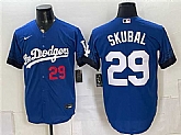 Men's Los Angeles Dodgers #29 Tarik Skubal Royal City Connect Stitched Jersey,baseball caps,new era cap wholesale,wholesale hats