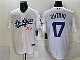 Men's Los Angeles Dodgers x KAWS #17 Shohei Ohtani White Vapor Premier Limited Stitched Jersey,baseball caps,new era cap wholesale,wholesale hats