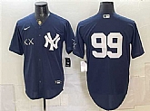 Men's New York Yankees x KAWS #99 Aaron Judge Navy Stadium Stitched Jersey,baseball caps,new era cap wholesale,wholesale hats