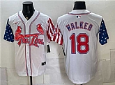 Men's St. Louis Cardinals #18 Jordan Walker 2026 White Independence Day Vapor Limited Stitched Jersey Dzhi,baseball caps,new era cap wholesale,wholesale hats