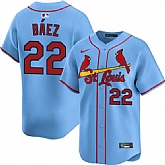 Men's St. Louis Cardinals #22 Joshua Baez Blue Alternate Limited Stitched Jersey Dzhi,baseball caps,new era cap wholesale,wholesale hats