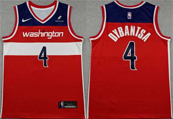 Men's Washington Wizards #4 AJ Dybantsa Red 2026 Draft Icon Edition Stitched Jersey,We sell and wholesale Men's Washington Wizards #4 AJ Dybantsa Red 2026 Draft Icon Edition Stitched Jersey on line form chian!