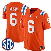 Men's Florida Gators #6 Dallas Wilson Orange '1960s Throwback' F.U.S.E. Vapor Limited Stitched Jersey Dzhi,baseball caps,new era cap wholesale,wholesale hats