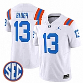 Men's Florida Gators #13 Jadan Baugh White '1960s Throwback' F.U.S.E. Vapor Limited Stitched Jersey Dzhi,baseball caps,new era cap wholesale,wholesale hats