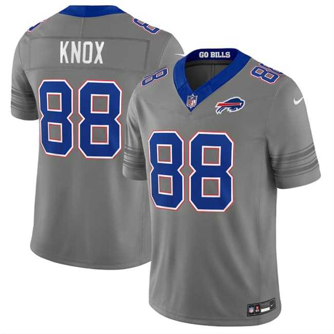 Men's Buffalo Bills #88 Dawson Knox Gray F.U.S.E. 2026 Nickel City Vapor Stitched Jersey Dzhi,We sell and wholesale Men's Buffalo Bills #88 Dawson Knox Gray F.U.S.E. 2026 Nickel City Vapor Stitched Jersey Dzhi on line form chian!
