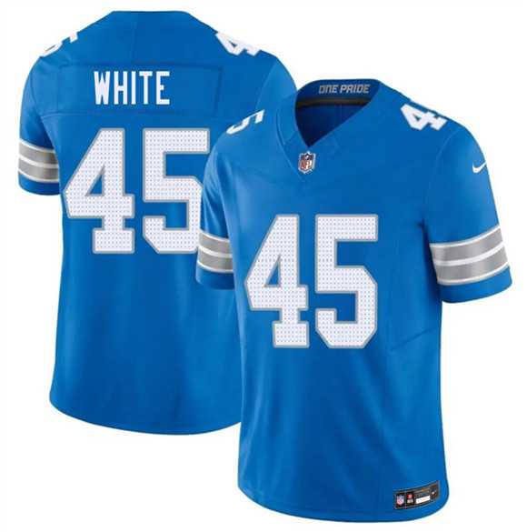Men's Detroit Lions #45 Devin White Blue 2026 F.U.S.E. Vapor Limited Stitched Jersey Dzhi,We sell and wholesale Men's Detroit Lions #45 Devin White Blue 2026 F.U.S.E. Vapor Limited Stitched Jersey Dzhi on line form chian!