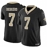 Men's New Orleans Saints #7 Hunter Dekkers Black 2026 F.U.S.E. Vapor Limited Stitched Jersey Dzhi,baseball caps,new era cap wholesale,wholesale hats