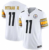 Men's Pittsburgh Steelers #11 Michael Pittman Jr. White F.U.S.E. Vapor Limited Stitched Jersey Dzhi Dzhi,baseball caps,new era cap wholesale,wholesale hats