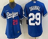 Youth Los Angeles Dodgers #29 Tarik Skubal Blue Cool Base Stitched Jersey,baseball caps,new era cap wholesale,wholesale hats